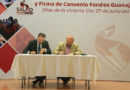 Municipio de Silao y Fondos Guanajuato firman cnvenio para otorgamiento de créditos a nuevos emprendedores.