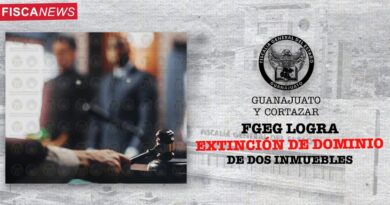 Usará la Fiscalía de Guanajuato dos bienes inmuebles asegurados a la delincuencia.