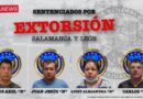 Fiscalía de Guanajuato logra detención de 4 extorsionadores en los municipis de León y Salamanca.