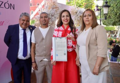 Este 14 de febrero unieron sus vidas 57 parejas en el municipio de Silao.