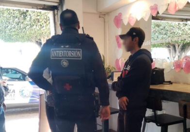 Escuadrón Antiextorsión rescata a un menor de edad, víctima de secuestro virtual en Celaya.