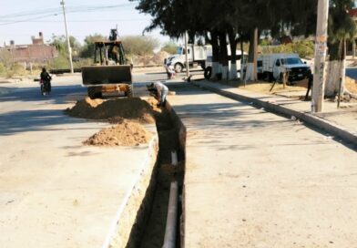 Avanza renovación de la red de agua potable en el tramo Ramal-Pastelero, en Silao.