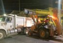 Con trabajo nocturno SAPAL agiliza rehabilitación de red de agua potable en la Miguel Alemán.