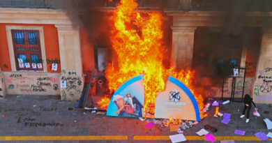 Bloque negro empaña marchas del 8M en León, Irapuato y Guanajuato.