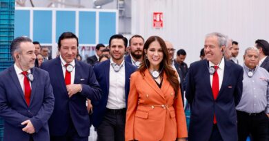 Gobernadora de Guanajuato inaugura planta de materiales de alta tecnología con inversión mexicana.