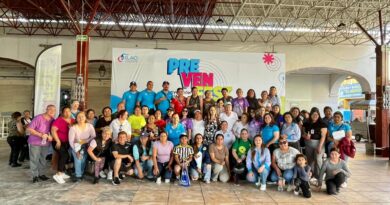 Autoridades del municipio de Silao realizan evento enfocado a la promoción de la salud.