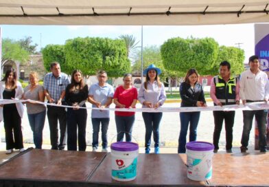Inauguran obra de pavimentación en comunidad de Trejo, municipio de Silao.