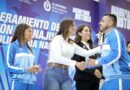 Alejandra Gutiérrez y Libia Dennise abanderan a deportistas que participarán en Olimpiada Nacional.