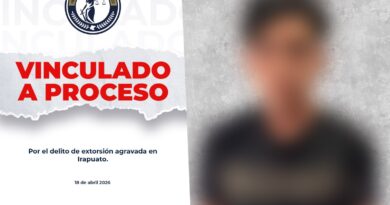 Capturan a sujeto por extorsionar a internos y propietarios de un anexo en lrapuato.