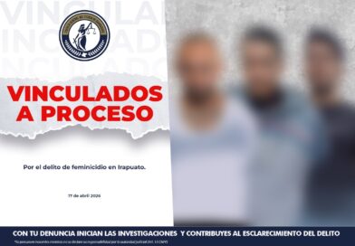 Vinculan a proceso a tres hombres por el delito de feminicidio en Irapuato.
