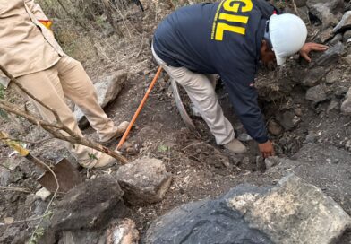 Autoridades ubican terreno con contenedores de huachicol y detectan toma clandestina en Uriagato.