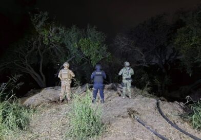 Fuerzas estatales y federales aseguran inmueble, toma clandestina y 25 mil litros de combustible en Cortazar.