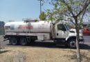 Detienen a conductor y aseguran autotanque con 20 mil litros de hidrocarburo en Celaya.