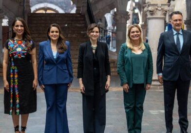 Libia Dennise y otros gobernadores panistas arropan a ultraderechista, presidenta de la Comunidad de Madrid.