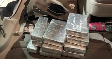 Detienen en Guanajuato a ciudadana estadounidense con un cargamento de cocaína.