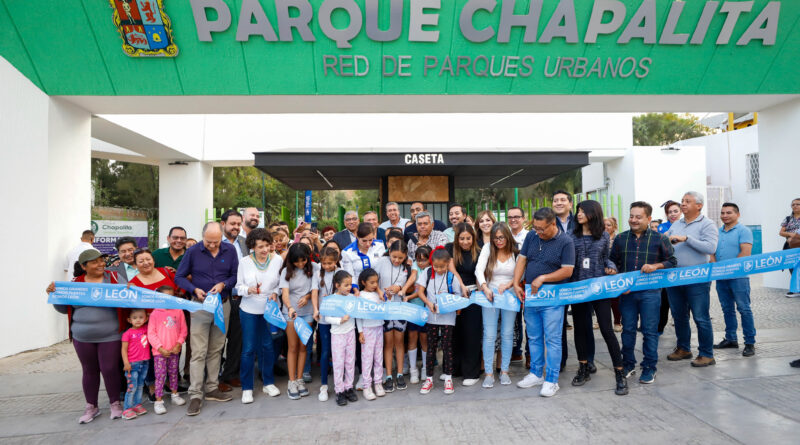 Gobierno de León proyecta 64 millones de pesos para renovación del Parque Chapalita.