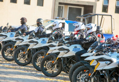 Entrega gobierno de Guanajuato equipamiento a corporaciones de policía de los 46 municipios.