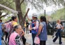 Melanie Murillo entrega obras de pavimentación, electrificación y espacios recreativos en Silao.
