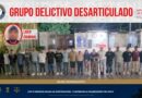 Autoridades estatales y federales detienen en Silao a 22 presuntos integrantes de un grupo criminal.