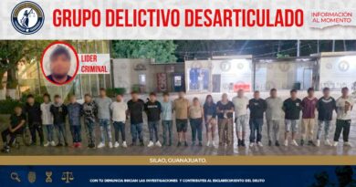 Autoridades estatales y federales detienen en Silao a 22 presuntos integrantes de un grupo criminal.