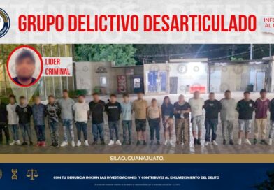 Autoridades estatales y federales detienen en Silao a 22 presuntos integrantes de un grupo criminal.