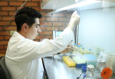 Destaca investigación de estudiante UG sobre alternativas terapéuticas frente a la resistencia bacteriana.