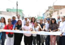 Alejandra Gutiérrez inaugura calles con infraestructura para personas con discapacidad.