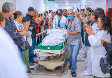 Milagro de vida. Madre con muerte encefálica da a luz a bebé en IMSS León y dona sus órganos.