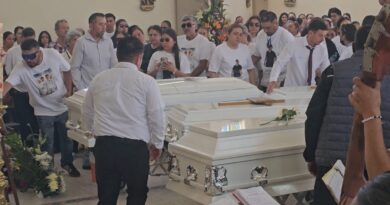 Dan último adiós a los seis jóvenes que fueron asesinados la noche del sábado en Salamanca.