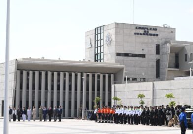 Libia Dennise y Lorena Alfaro inauguran nuevo complejo de seguridad pública en Irapuato.