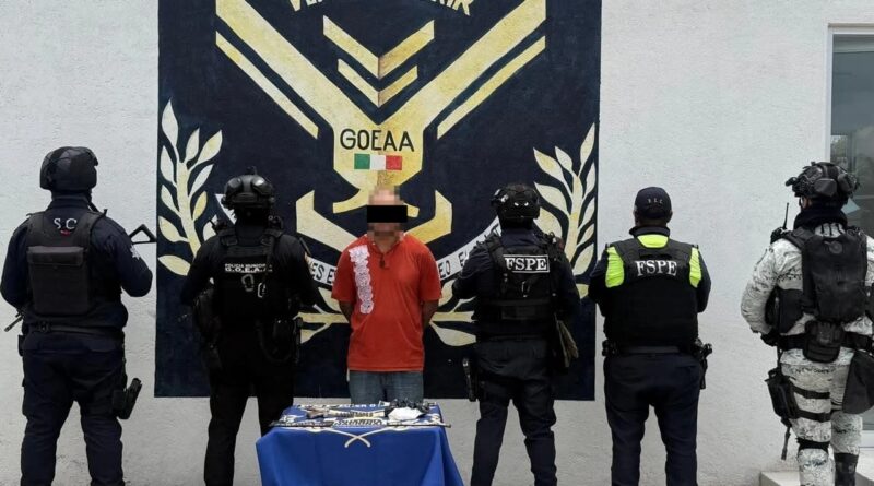 Rescatan a mujer adolescente privada de su libertad y detienen a un hombre en Apaseo el Alto.