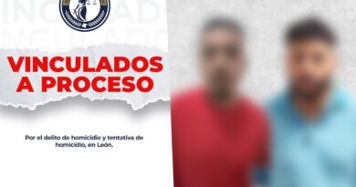 Vinculan a proceso a dos sujetos por doble feminicidio e intento de feminicidio en León.