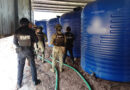 Aseguran dos centros de almacenamiento de combustible robado en los municipios de Villagrán y Pénjamo.  