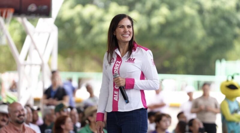Alejandra Gutiérrez celebra ingreso gratuito número 9 millones a parques y deportivas de León.