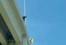 Elemento de Seguridad Pública de León se lanza al vacío desde la parte alta del Distribuidor Vial Juan Pablo II.