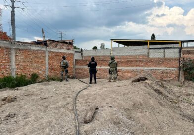 En labores de patrullaje, FSPE localiza depósito clandestino con 30 mil litros de hidrocarburo en Villagrán
