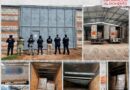 Fiscalía de Guanajuato asegura bodega con mercancía robada y unidades de carga en Dolores Hidalgo.