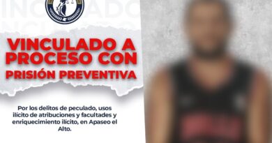 Vinculan a proceso a ex tesorero de Aspaseo el Alto por un desvío de 107 millones de pesos del erario público.