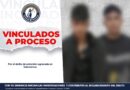 Capturan a dos sujetos que intentaron extorsionar a un comerciante en Salamanca.