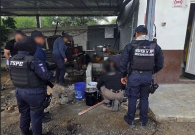 Autoridades estatales y federales aseguran 165 cilindros de gas LP en Dolores Hidalgo.  