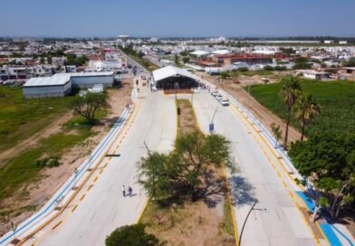 Gobernadora de Guanajuato y alcaldesa de León inauguran ampliación del bulevar Cañaveral para desfogar el bulevar Aeropuerto.