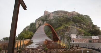Gobernadora participa en conmemoración de la guerra cristera, y entrega obras en Cerro del Cubilete.