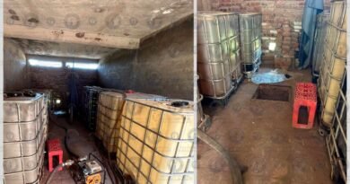 Fiscalía de Guanajuato asegura 8 mil 200 litros de combustible en cateo realizado en Romita.
