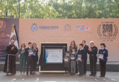Gobernadora de Guanajuato asiste a conmemoración de los 500 años de la fundación de Acámbaro.