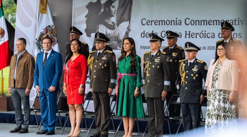 Para la gobernadora de Guanajuato, honrar a los niños héroes es trabajar por el país por el que lucharon.