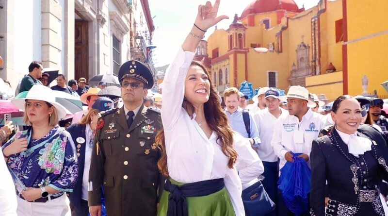 Gobernadora conmemora 216 años de la toma de La Alhóndiga de Granaditas en Guanajuato, capital.