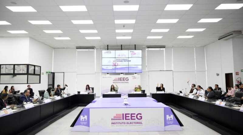 Aprueba IEEG topes de gasto para los procesos internos de selección de candidaturas en Guanajuato.