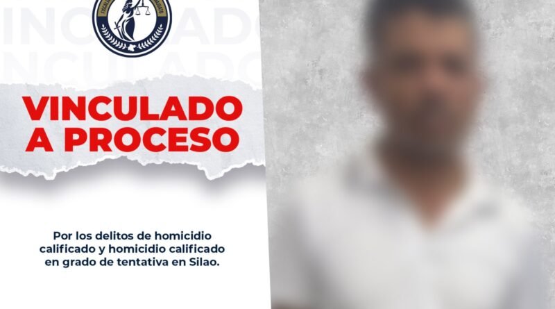 Vinculan a proceso penal a sujeto que presuntamente asesino a dos personas y lesionó a otra en Guanajuato.