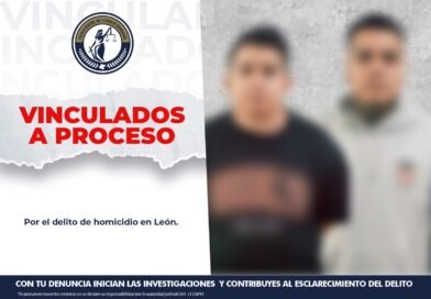 Juez vincula a proceso a dos sujetos por su presunta participación en el homicidio de una comerciante en tianguis de León.