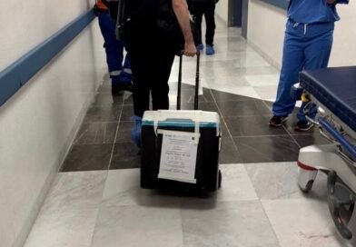 Activan “Código Vida”, para trasladar órganos donados por un joven de Romita, a diferentes hospitales de la CDMX.